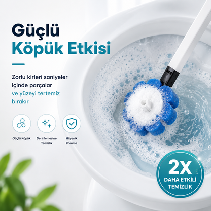 FloryaHome Hijyenik Tuvalet Temizlik Seti