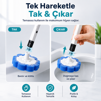 FloriaHome Yedek Sünger Başlık 10'lu