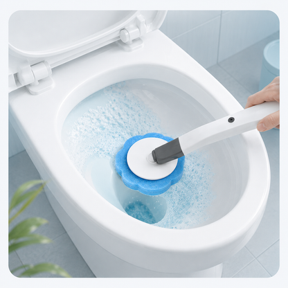 FloryaHome Hijyenik Tuvalet Temizlik Seti
