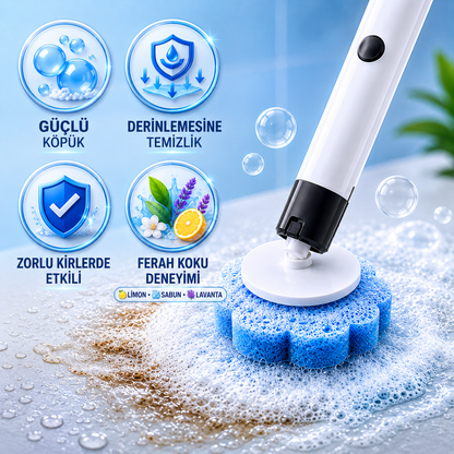 FloryaHome Hijyenik Tuvalet Temizlik Seti