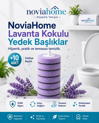 FloriaHome Yedek Sünger Başlık 10'lu